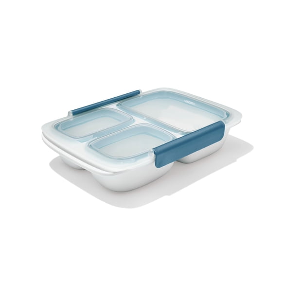 Contenedor dividido OXO Good Grips Prep and Go Ocean Blue