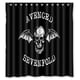 thumbnail image 1 of Cortina de ducha Avenged Sevenfold con ganchos (167 x 183 cm), 1 of 3