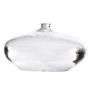 Genérico - Lámpara De Aceite De Vidrio Recargable, Lámpara De Aceite Líquido Vacía Transparente Para Escritorio, Mesa Interior