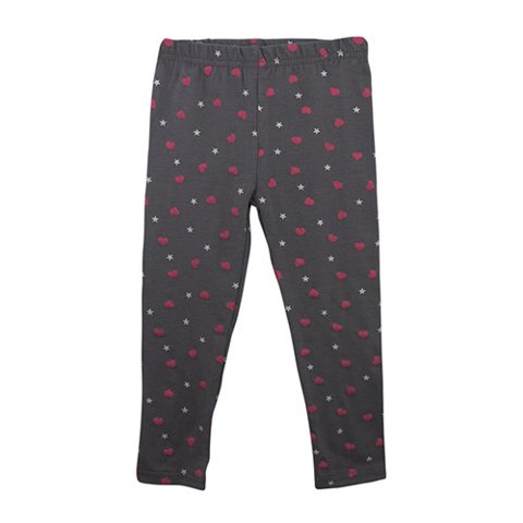 Pumucki - Calza De Algodón Gris Talla 12-18M