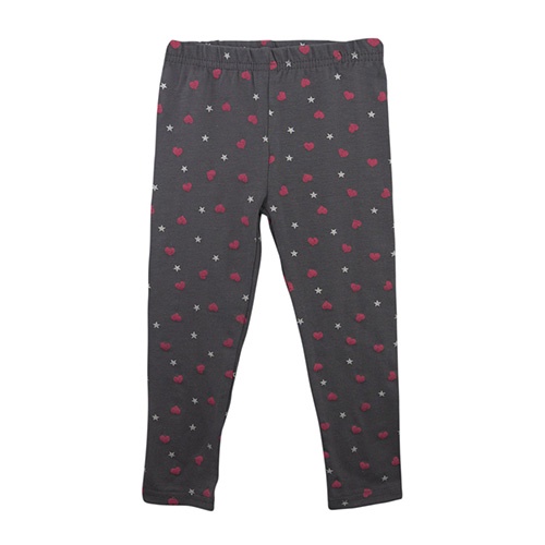 Pumucki - Calza De Algodón Gris Talla 4 Años