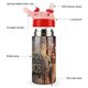 thumbnail image 3 of El Rey de ReyesBotella de Agua con Tapa Pop Top de Un Toque, Acero Inoxidable, a Prueba de Fugas, para Deportes, Botella Infantil rosa 12 oz, 3 of 6