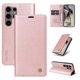 thumbnail image 1 of Funda Billetera de Cuero para Samsung Galaxy S25 Ultra con Tarjetero y Soporte - Tapa Magnética Rosa, 1 of 6