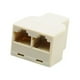 thumbnail image 2 of Adaptador DUAL Splitter Rj45 Cat5 6 Lan 1 A 2, 2 of 3