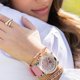 thumbnail image 3 of Reloj MULCO para mujer, oro rosa, resistente al agua, analógico, 3 of 9
