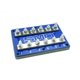 thumbnail image 4 of Bloque de fusibles SMD de 6 posiciones negro aluminio de alta resistencia, 4 of 7
