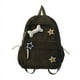 thumbnail image 1 of Y2K Girls Star Pattern Laptop Backpack Teen Student Large Capacity School Bookbag Corduroy Rucksack Double Strap Shoulder Bag, 1 of 3