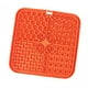 thumbnail image 1 of Almohadilla Para Lamer Perros Rompecabezas Para Lamer Juguete Dispensador De Alimentos Para El Baño Cuenco Para Lamer Naranja, 1 of 5