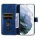 thumbnail image 2 of Funda Billetera para Samsung Galaxy S22 Ultra con Porta Tarjetas y Soporte Ajustable Azul, 2 of 6