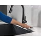 thumbnail image 5 of Grifo Delta Air Switch para triturador de basura negro 72050-BL, 5 of 5