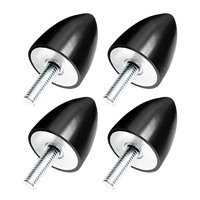 Ioensy - 4 Aisladores De Vibración De Amortiguador Para Motor De Garaje De Compresor De Automóvil 30M X 30M M8