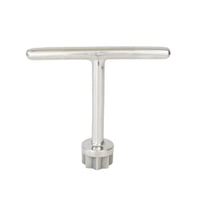 Ioensy - Llave Genérica Con Patrón De Estrella Con Mango En T, Portátil, Práctico Y Resistente, Accesorios Para Barcos