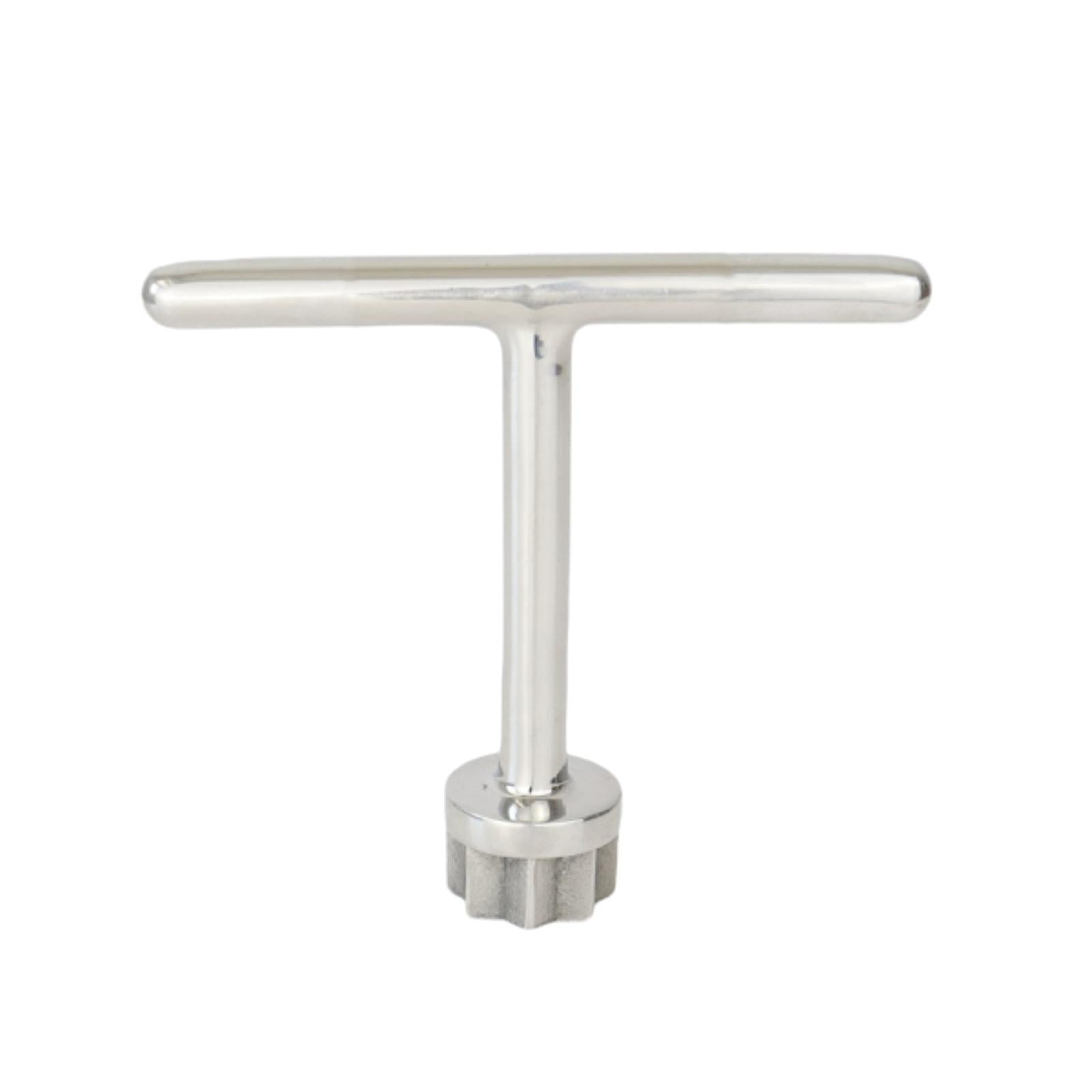 Ioensy - Llave Genérica Con Patrón De Estrella Con Mango En T, Portátil, Práctico Y Resistente, Accesorios Para Barcos