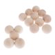 thumbnail image 3 of 15x Bolas De Madera Dura Bolas De Madera De Haya Natural Sólida Fabricación De Cuentas Para Manualidades, 3 of 5