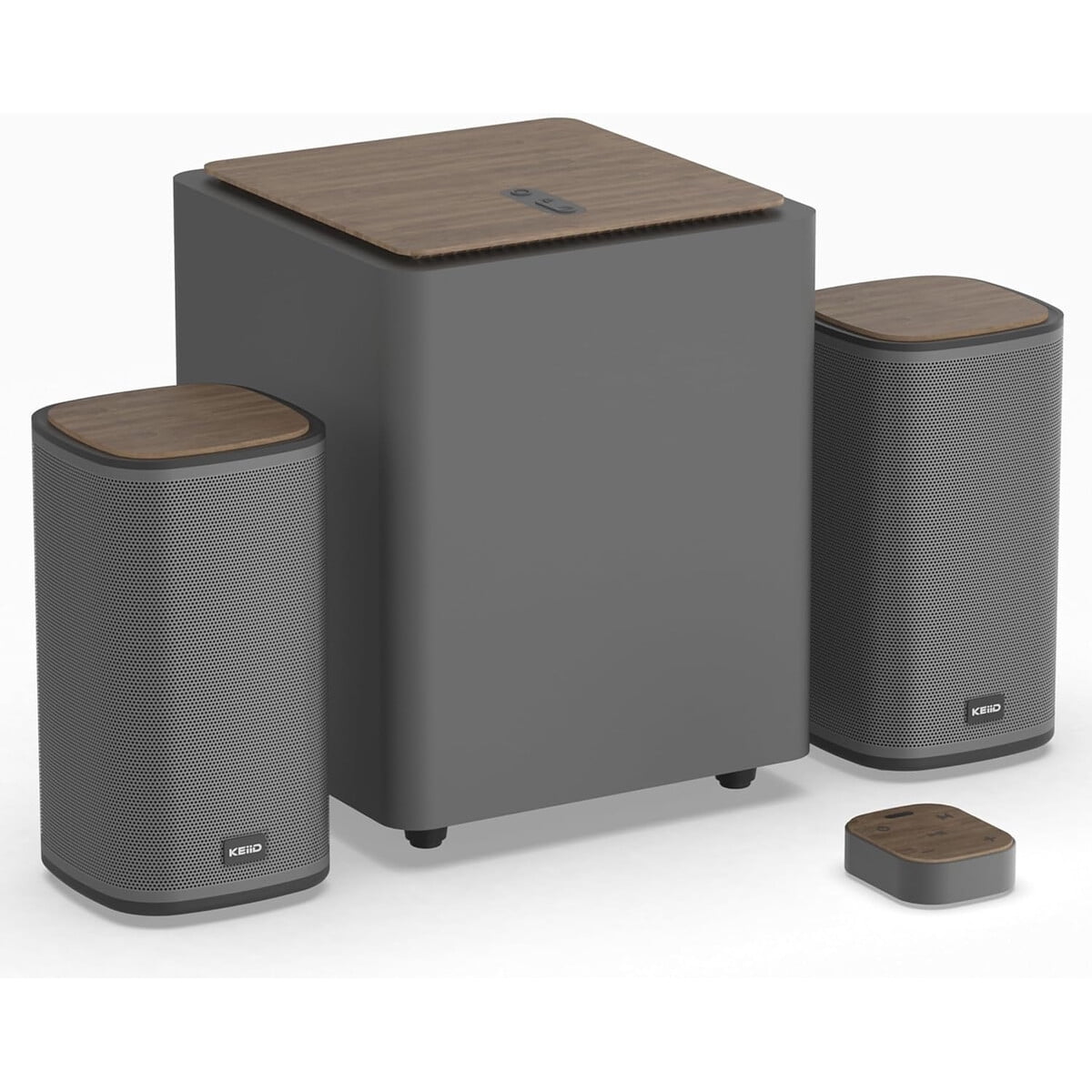 Parlantes Bluetooth Keiid 2.1 Con Subwoofer Inalaambrico