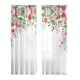 thumbnail image 2 of 2 Cortinas Transparentes Blancas Florales Con Filtro De Luz Para Sala De Estar, Ventana De Hotel, 132 Cm X 213 Cm, 2 of 5