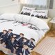 thumbnail image 2 of Stray Kids Bedding Set Duvet Cover Comfortable and Lightweight Cartoon Bedding 3 Piece Bed Set Twin(1 Duvet Cover and 2 Pillowcase), 2 of 3