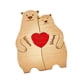 thumbnail image 5 of Bear Family Wooden Art Puzzle Familia De Osos Para Los Osos Para La Casa NAVIDAD 2 Osos, 5 of 5