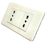 Vellmax - Par De Toma Corrientes Enchufe Doble 16A