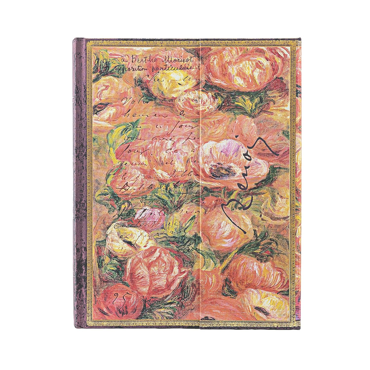 Paperblanks - Libreta Renoir, Carta A Morisot Ultra Lineas Tapa Dura