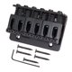 thumbnail image 2 of un conjunto de carga cóncava cóncava silla 6 cuerdas puente para guitarra eléctrica negro, 2 of 3
