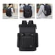 thumbnail image 3 of Bolso Bandolera Doble De Gran Capacidad Mochila Deportivo Negro, 3 of 6