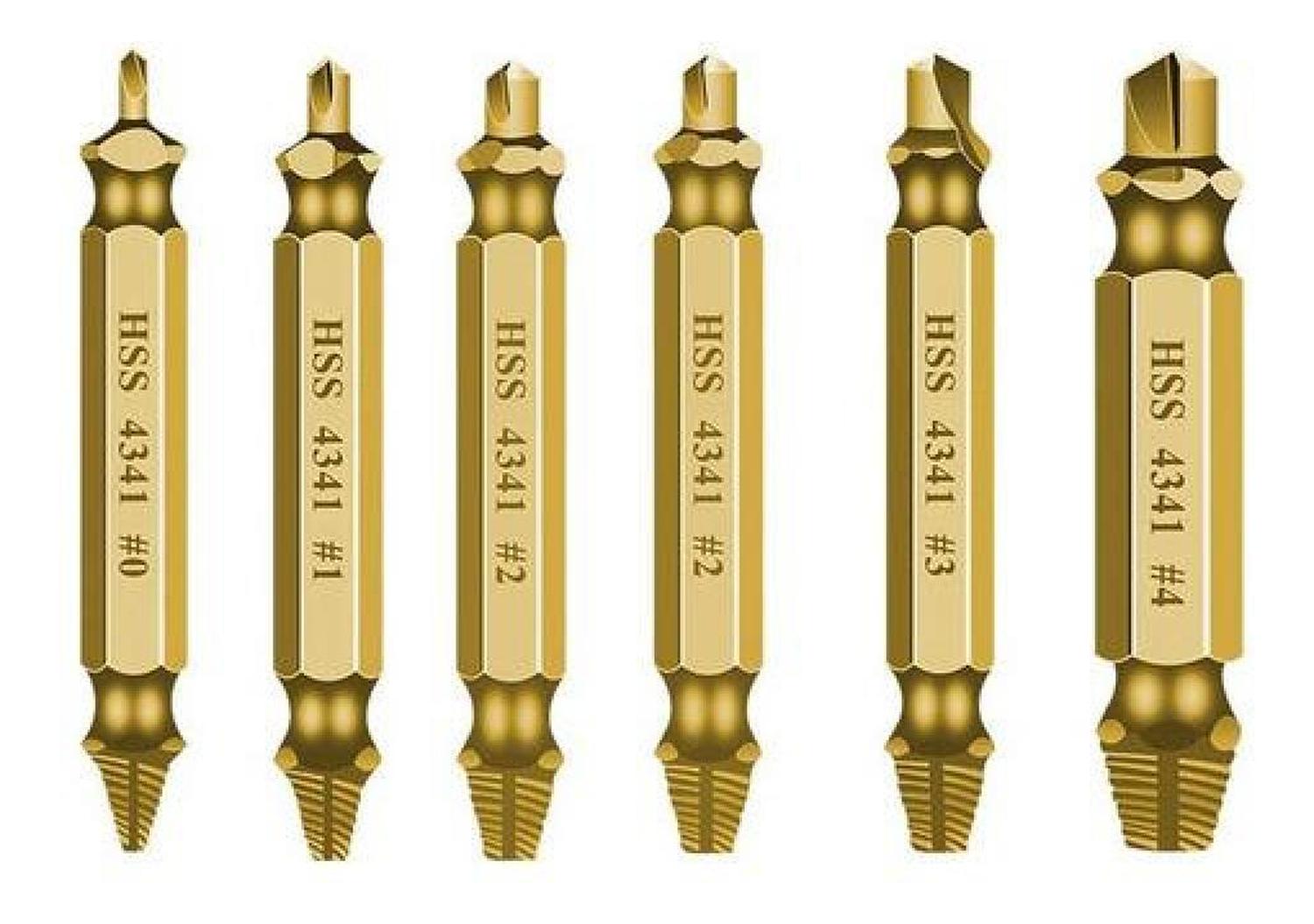 Genérica - Kit De Herramientas Extracción De Tornillos Dañados Taladro