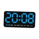 thumbnail image 5 of Reloj Digital De Escritorio, Reloj Despertador LED Con Atenuador Grande Para Dormitorio, Adultos, Adolescentes, Azul, 5 of 5