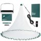 thumbnail image 1 of Red de lanzamiento BEST FISHER'S 3 m malla 3/8" 1 kg/m, 1 of 8
