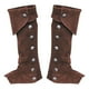 thumbnail image 3 of Pirate Boot Cover Steampunk Renaissance Knight Warrior Disfraz Accesorios Marrón, 3 of 3