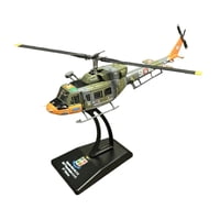 Bothyi - Helicóptero De Fundición A Presión A Escala 1/100 Con Base Para Mueble De Tv De Sala De Estar.