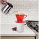thumbnail image 5 of Cono para Preparar Café Fino Tamaño 2 Rojo Juego de 2, 5 of 6