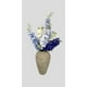 thumbnail image 3 of Delphinium Azul 94cm Con Textura Realista, 3 of 3