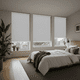 thumbnail image 5 of Cortina Roller Blackout 1 Paño 100x200 Sin Cenefa Gris Guiza, 5 of 7