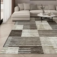 Casadeliacl - Alfombra Pasillera 3D Decorativa W.M G Moderna 1.8 M 60 Cm Cuadro Gris