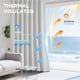 thumbnail image 4 of Cortinas opacas Joydeco de lino natural, 132 x 305 cm, 2 paneles, 4 of 9