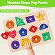thumbnail image 2 of Puzzle de encaje Jumlys de madera, 12 piezas, edades de 1 a 3 años, 2 of 3