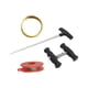 thumbnail image 4 of Kits de herramientas de extracción de vidrio de parabrisas automático con manijas antideslizantes, con alambre de acero, removedor de vidrio de viento 5 piezas, 4 of 5