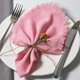 thumbnail image 1 of suxuMhao Servilletas de Tela con Borlas Juego de 4, Rosa Oscuro 45x45cm - Servilletas de Cena de Tela, Servilleta de Algodón Lino, Servilleta de Tela para Comedor, Adecuada para Múltiples Ocasiones, 1 of 4
