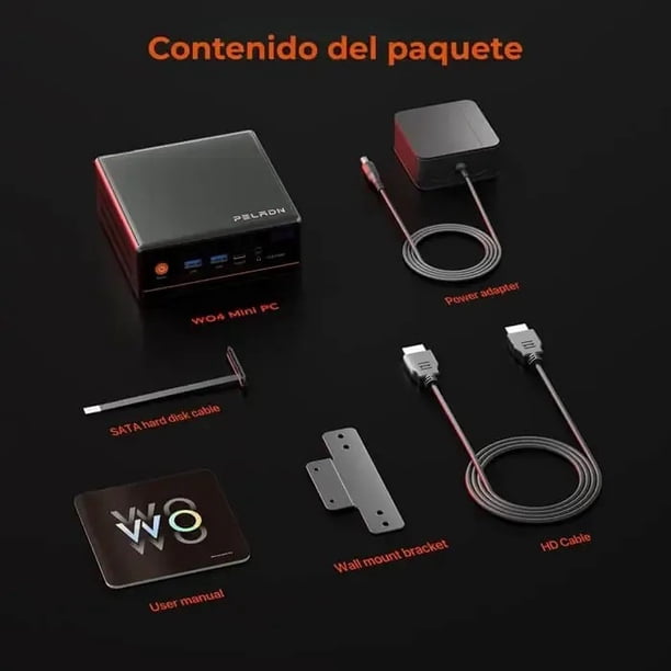 Mini Pc Ryzen 5 5600h 16gb Ram 512gb Ssd Wifi 6 Bluetooth 5.2 Hdmi