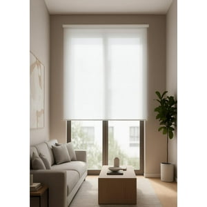 Clems - Cortina Roller Sunscreen 5% Filtro Solar 165X240 Blanco 165X240