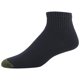 thumbnail image 3 of Calcetines GOLDTOE 656P de algodón, tobilleros, negros, 12 pares, XL, 3 of 5