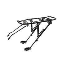 Magideal - Portabicicletas Trasero Para Bicicletas De 24'' 26'' 28'' Con Freno De Disco, Portabicicletas De Asiento Trasero Para Bicicleta De Montaña, Ciclismo,