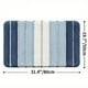 thumbnail image 5 of Transform Your Bathroom with our Extra Soft Absorbent Premium Bath Rug - Non-Slip Comfortable Bath Mat for Tub, Shower, and Bath Room - Beautiful Blue Color - Perfect Bathroom Accessory and Supply, 5 of 5