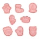 thumbnail image 2 of Juego de 8 herramientas para hornear galletas de fondant tridimensionales con temática navideña, incluye sellos de émbolo, incluye figuras de jengibre, muñeco de nieve, Papá Noel, árbol de Navidad y, 2 of 8