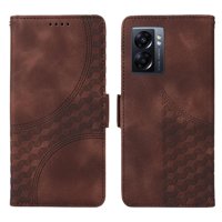 Carcasa Foxdock Oneplus Nord N20 Se 4G De Cuero Pu, Diseño Acolchado Clásico, Protección Contra Caídas Y Rayones