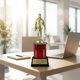 thumbnail image 4 of Trofeo Awards4U personalizado Dundie de 25 cm, 4 of 9