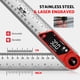 thumbnail image 2 of Buscador de Ángulos S&F STEAD & FAST 200 mm con Estuche, 2 of 9