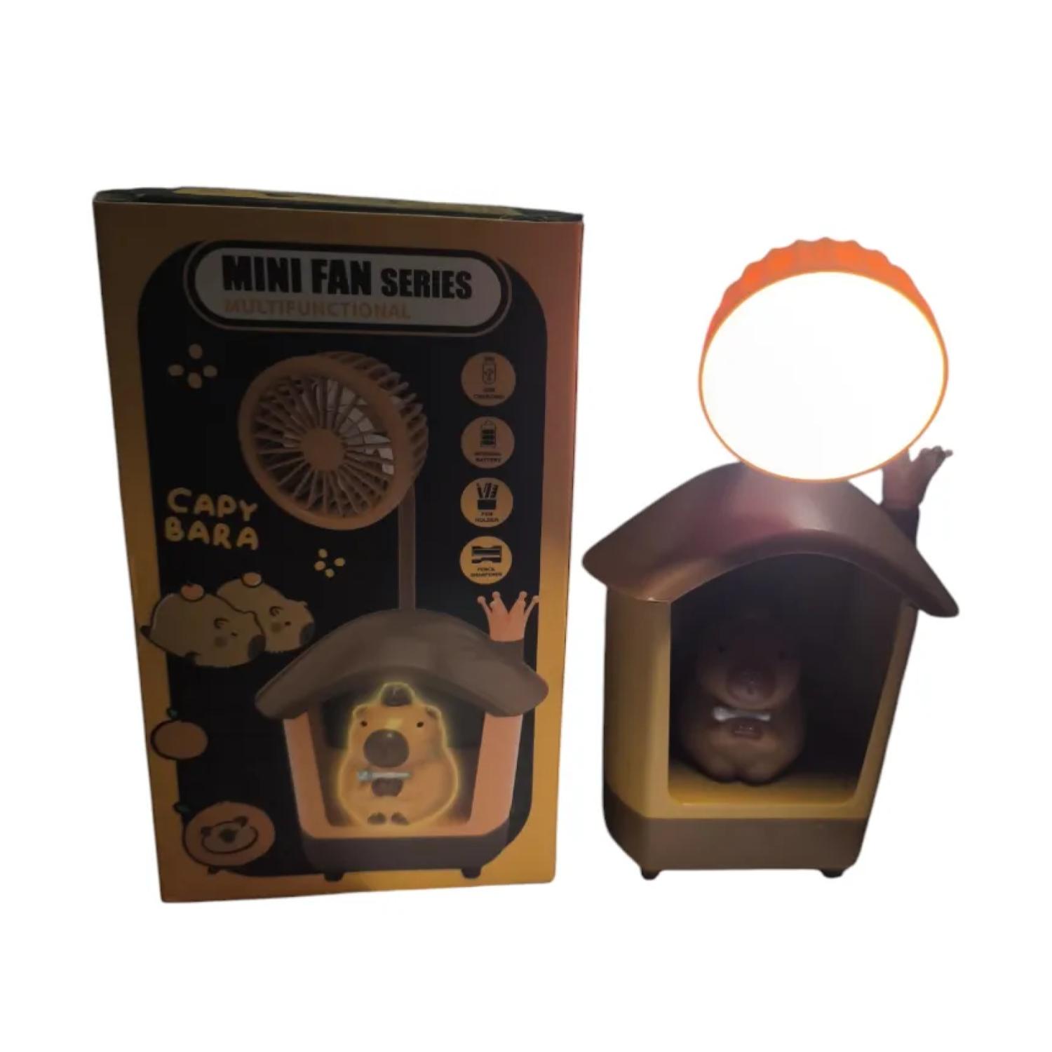 Total Click - Mini Lampara Led De Escritorio Usb Tematica Capibara