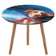 thumbnail image 1 of Underdog-theme Fitted Round Tablecloths Elastic Edged Table Covers Waterproof Table Cloth for Kitchen Holiday Party Tables Decor 150cm, 1 of 6